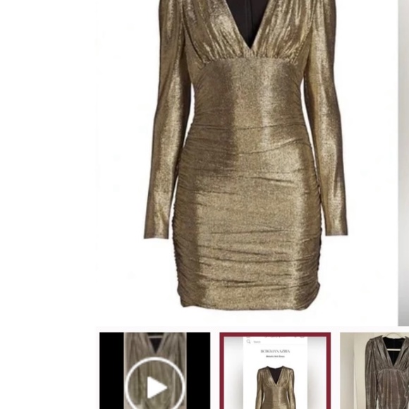 Stunning BCBGMaxAzria dress - XS NWT - Picture 2 of 3